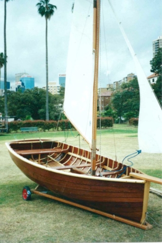 The kids from the South Sydney Police and Community Youth Club built 2 Cadet dinghies