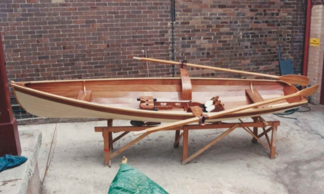 David Payne designed rowing skiff
