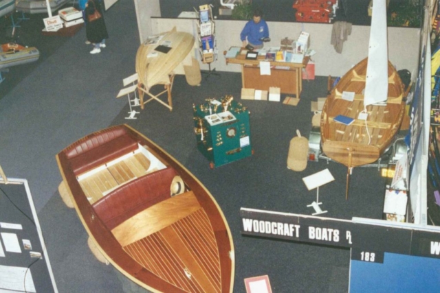 The School exhibited at lots of shows in the 1990's, this in the International Boat Show Darling Harbour