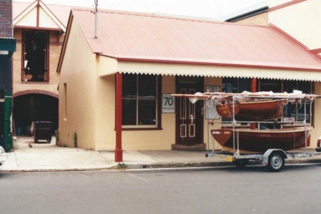 The Sydney Wooden Boat School at Mortlake 1993-1996