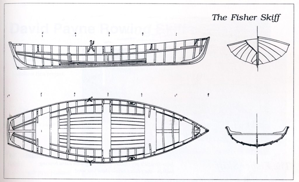 Goat island skiff чертежи